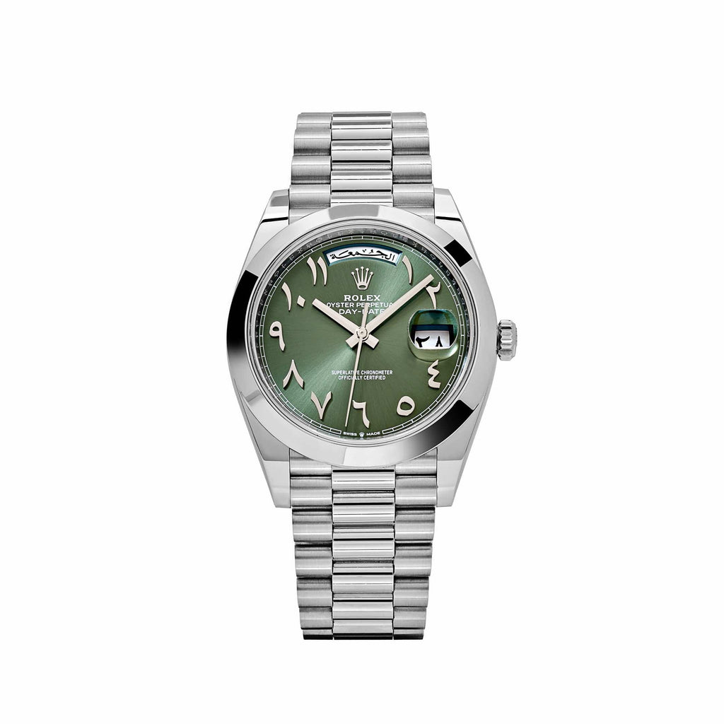 Lorin Daydate 206 40mm Platinum Olive Green
