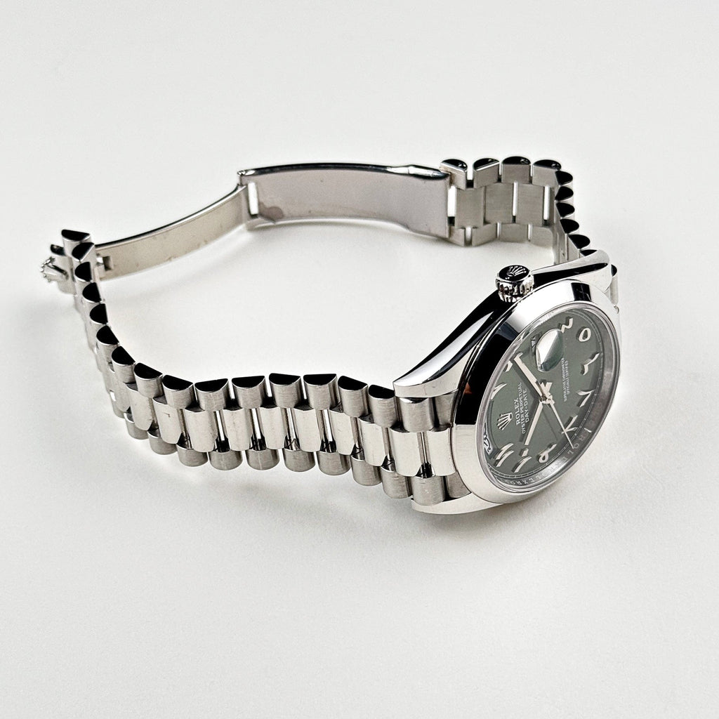 Lorin Daydate 206 40mm Platinum Olive Green