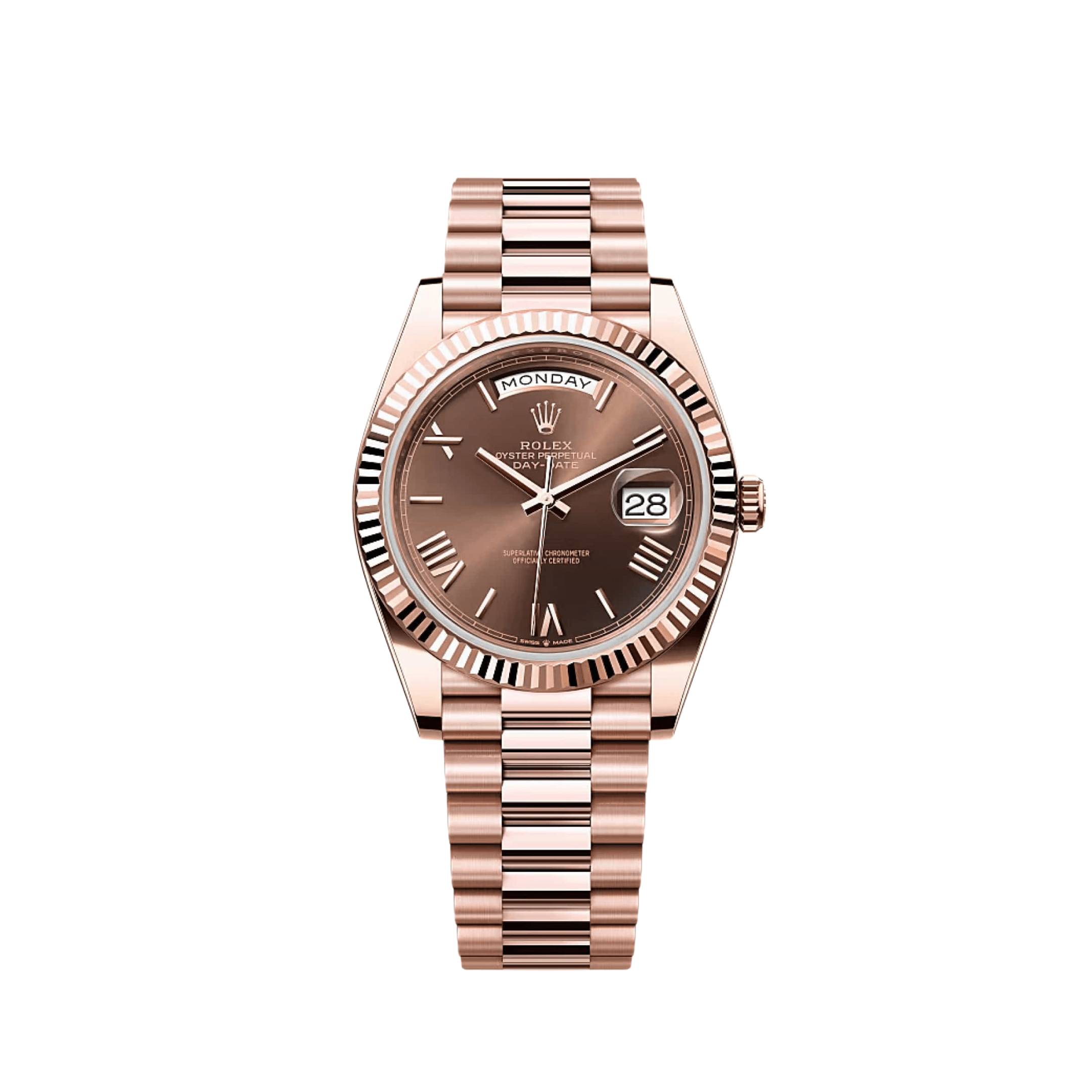 Lorin Daydate 235 40mm Rose Gold Chocolate