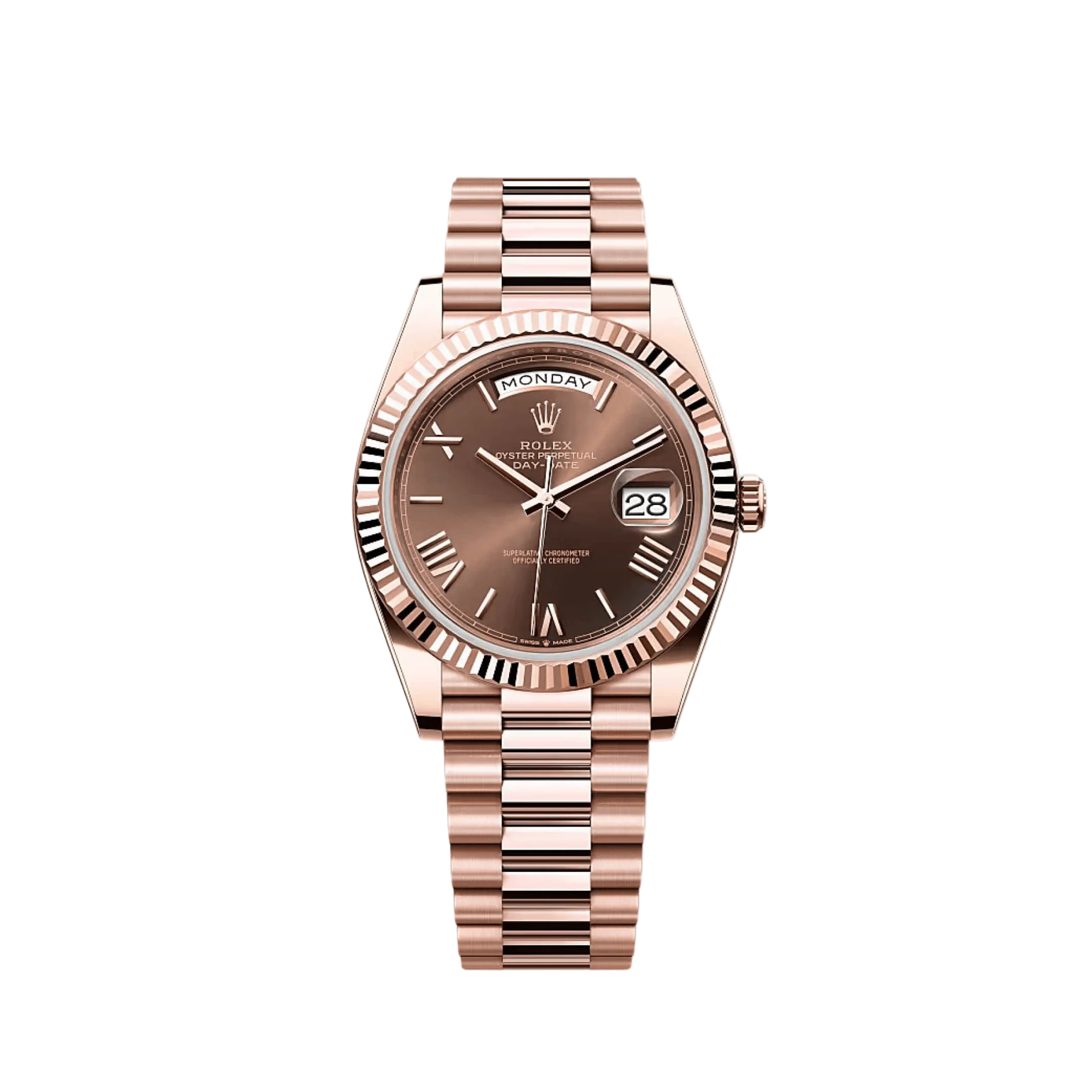 Lorin Daydate 235 40mm Rose Gold Chocolate