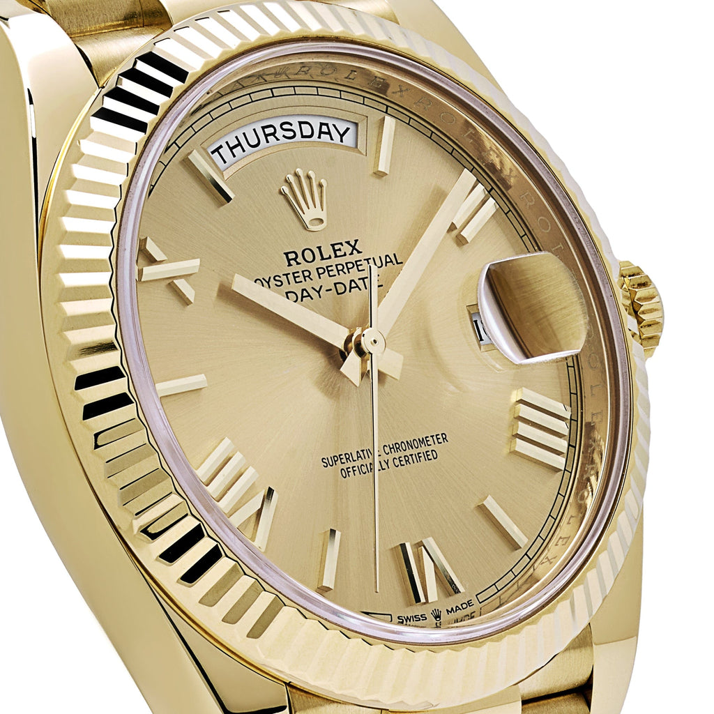 Lorin Daydate 238 40mm Yellow Gold Champagne