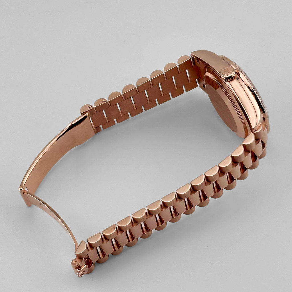 Lorin Daydate 345RBR 36mm Rose Gold Rainbow