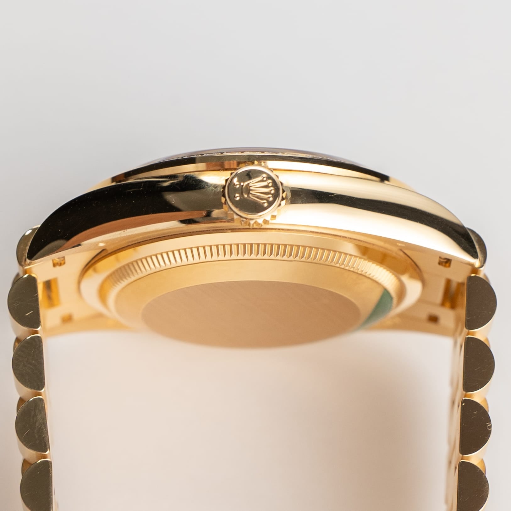 Lorin Daydate 348RBR 36mm Yellow Gold Green Malachite