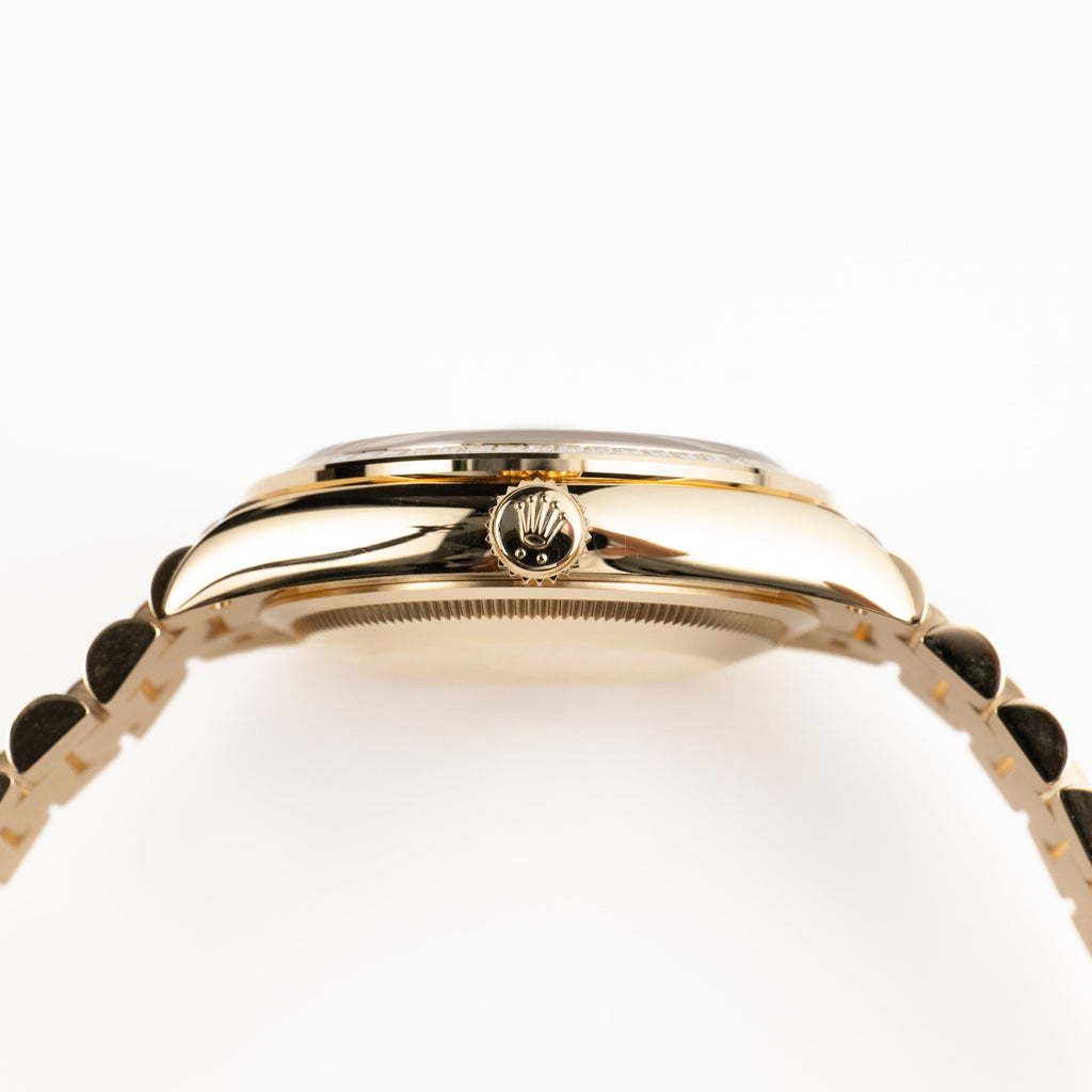 Lorin Daydate 398TBR 36mm Yellow Gold Turquoise