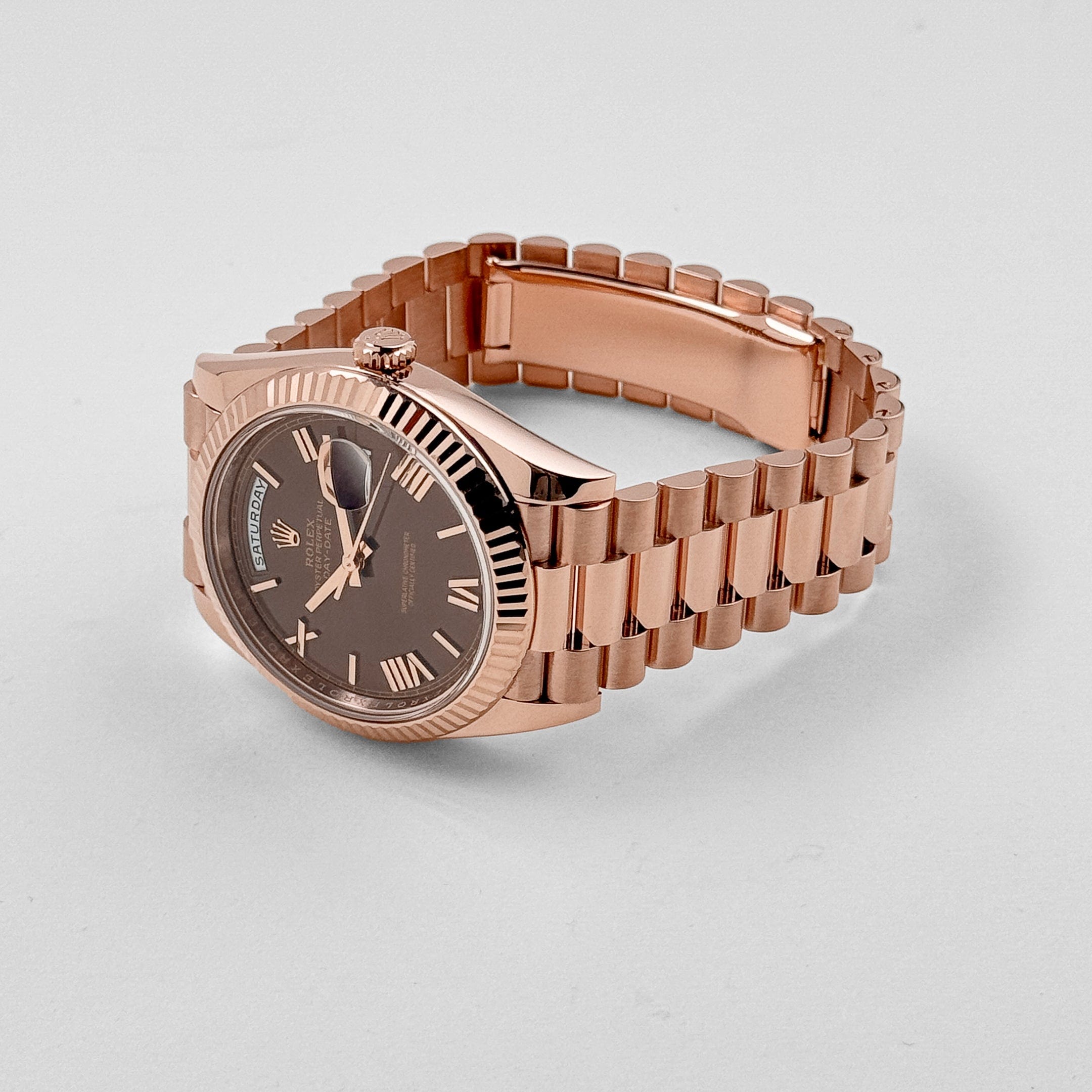 Lorin Daydate 235 40mm Rose Gold Chocolate