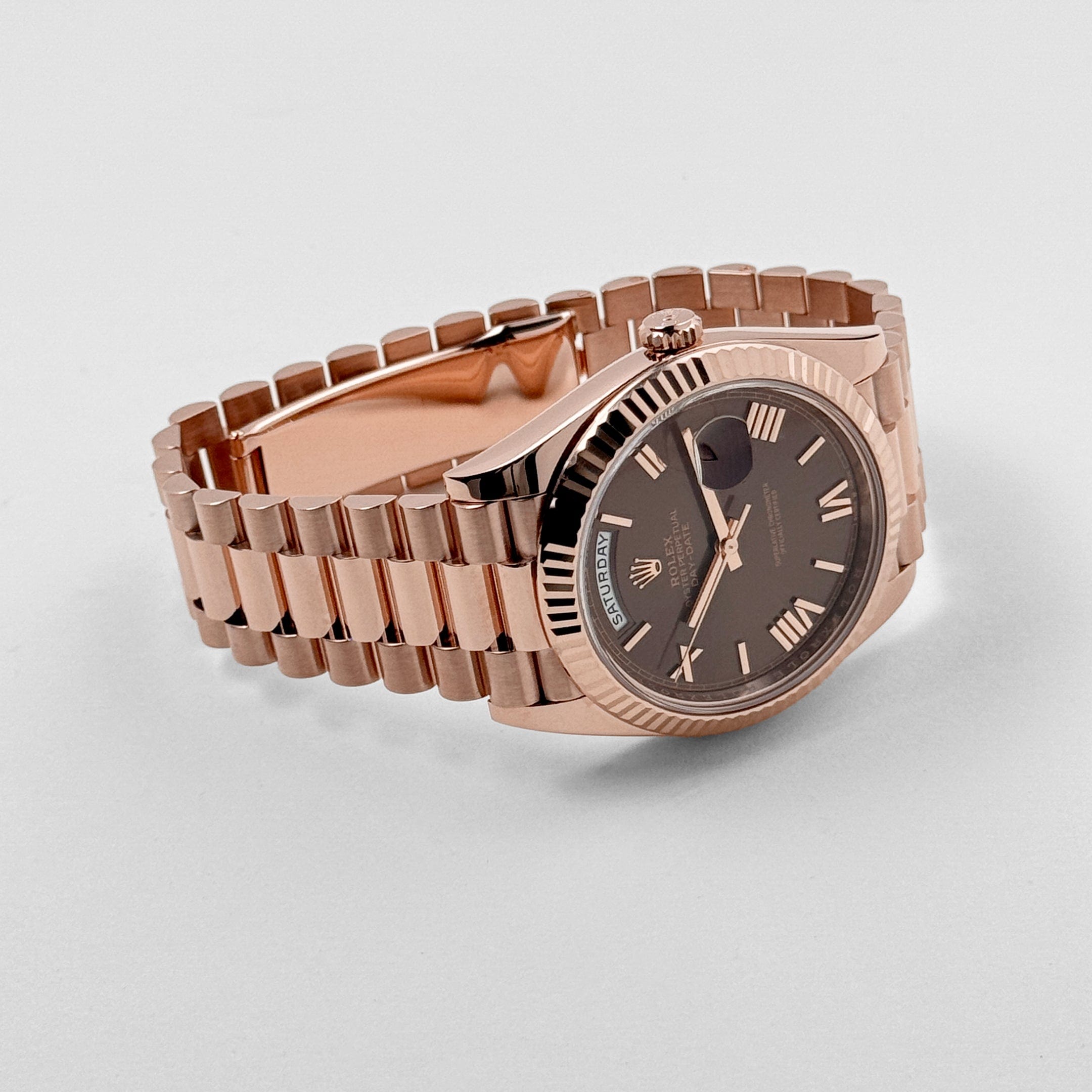 Lorin Daydate 235 40mm Rose Gold Chocolate