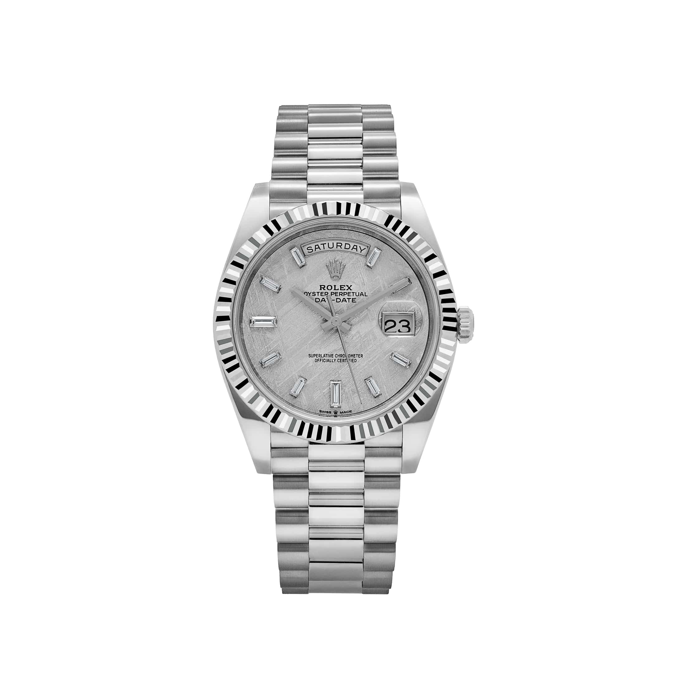 Lorin Daydate 236 40mm Platinum Meteorite