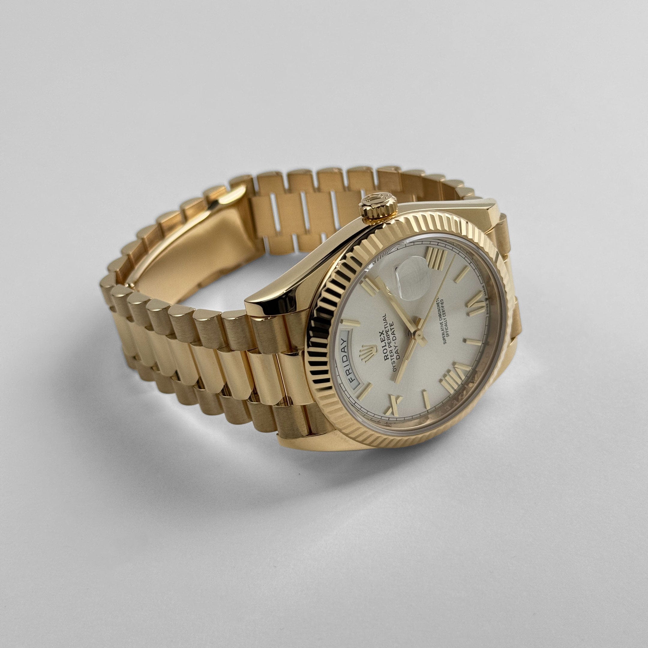Lorin Daydate 238 40mm Yellow Gold Silver