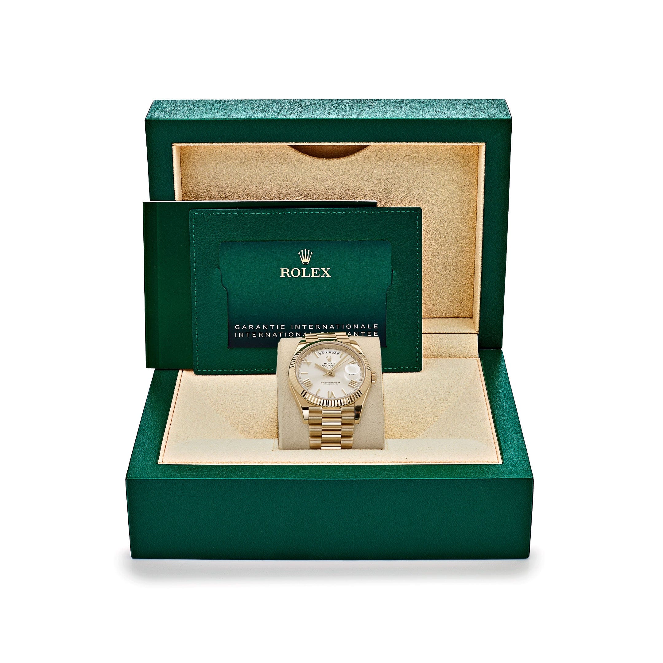 Lorin Daydate 238 40mm Yellow Gold White