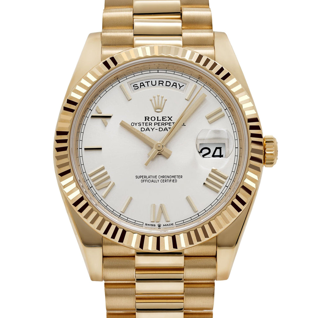Lorin Daydate 238 40mm Yellow Gold White