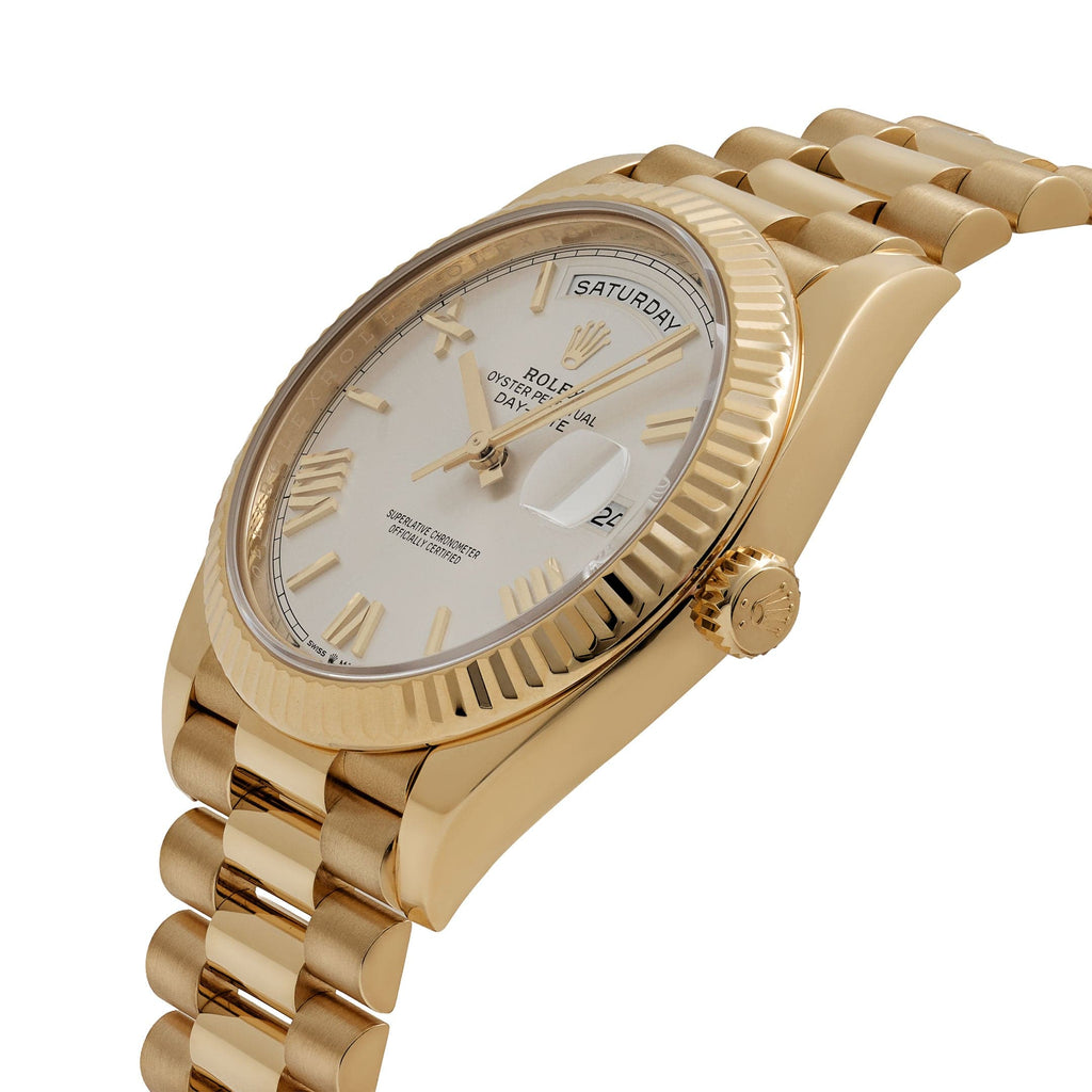 Lorin Daydate 238 40mm Yellow Gold White