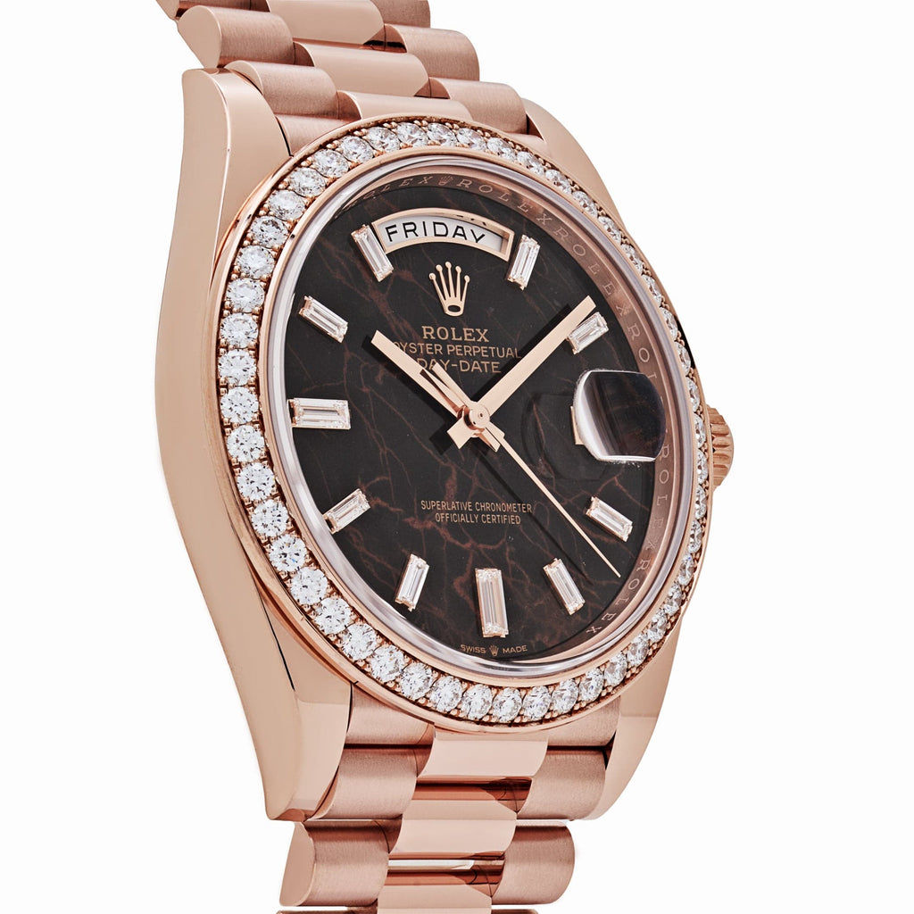 Lorin Daydate 345RBR 40mm Rose Gold Eisenkiesel