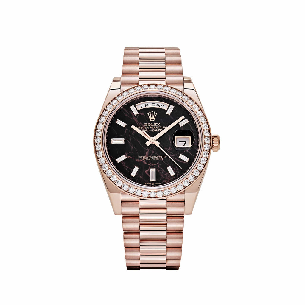 Lorin Daydate 345RBR 40mm Rose Gold Eisenkiesel