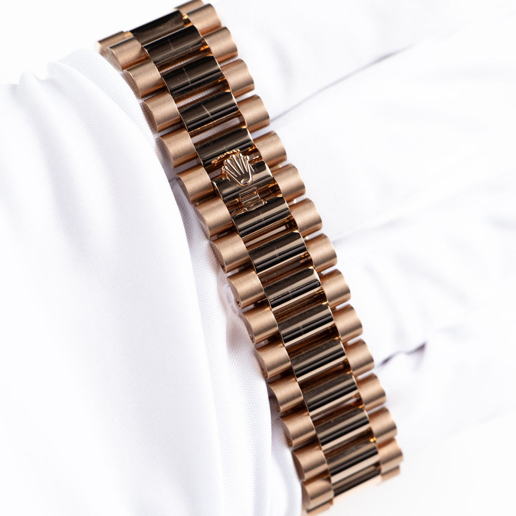 Lorin Daydate 345RBR 40mm Rose Gold Olive Green