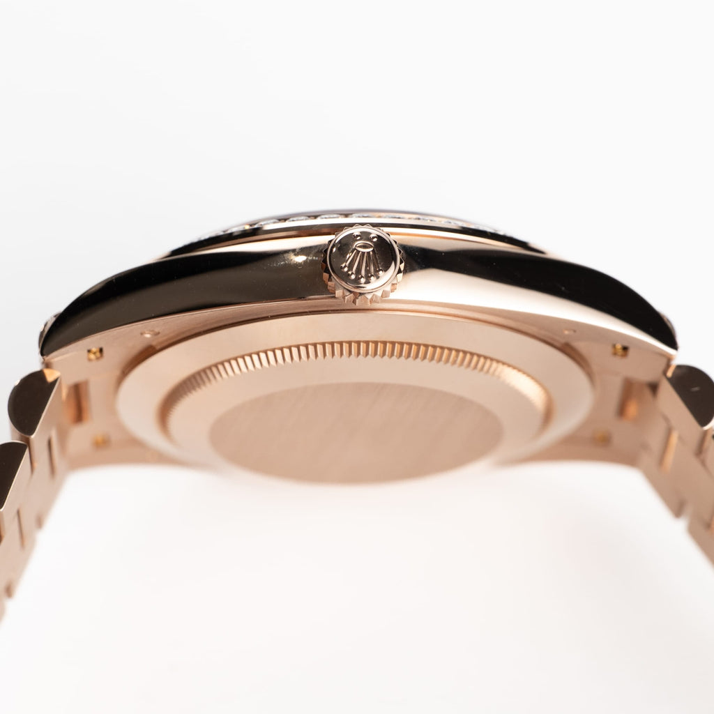 Lorin Daydate 345RBR 40mm Rose Gold Olive Green