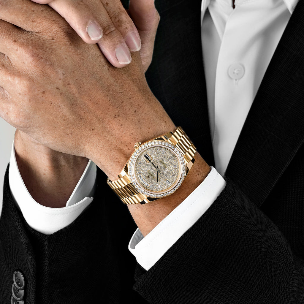 Lorin Daydate 348RBR 40mm Yellow Gold