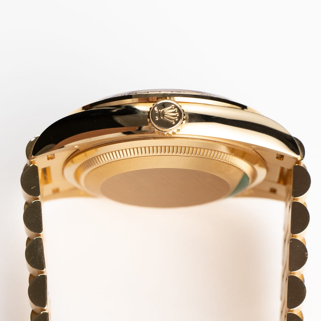 Lorin Daydate 348RBR 40mm Yellow Gold Green