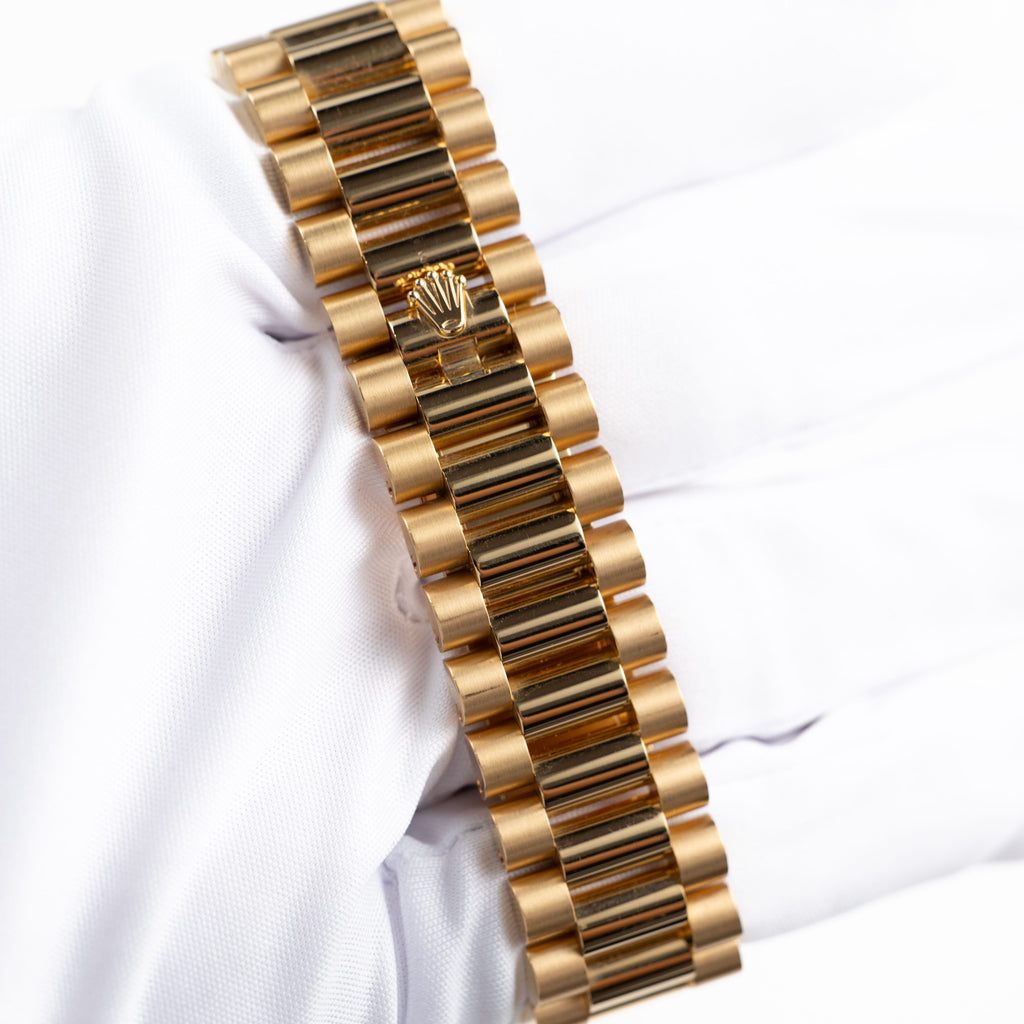 Lorin Daydate 348RBR 40mm Yellow Gold Green