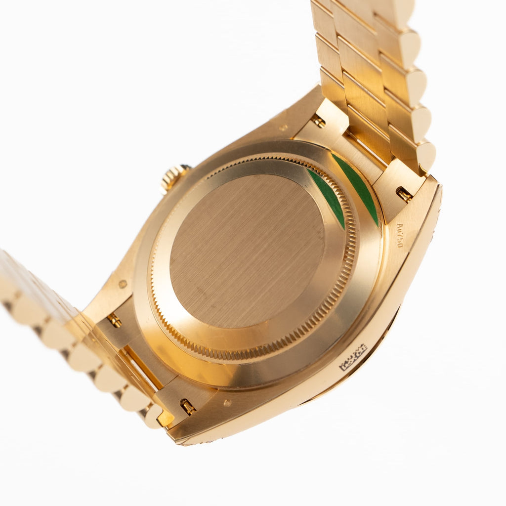 Lorin Daydate 348RBR 40mm Yellow Gold Green