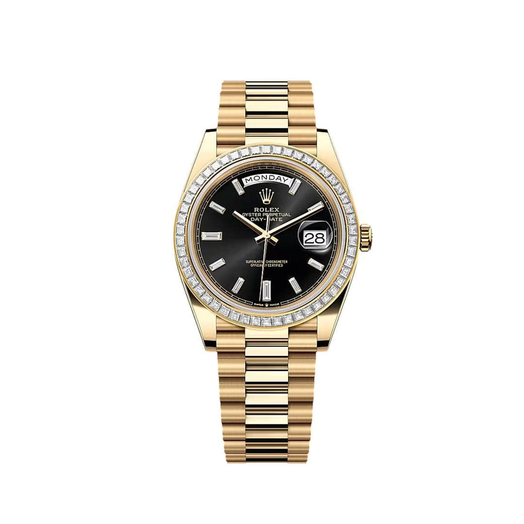 Lorin Daydate 398TBR 40mm Yellow Gold Black