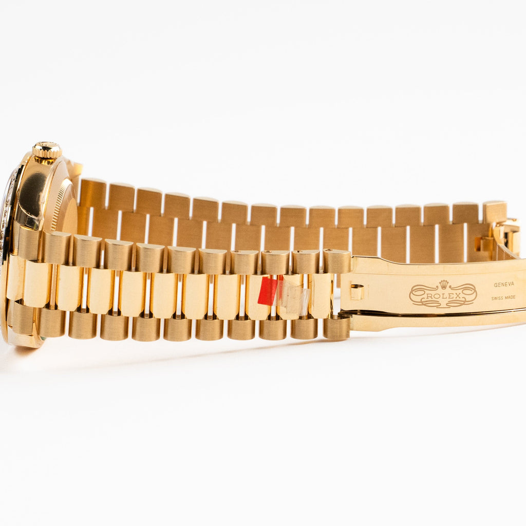 Lorin Daydate 398TBR 40mm Yellow Gold Mother of Pearl