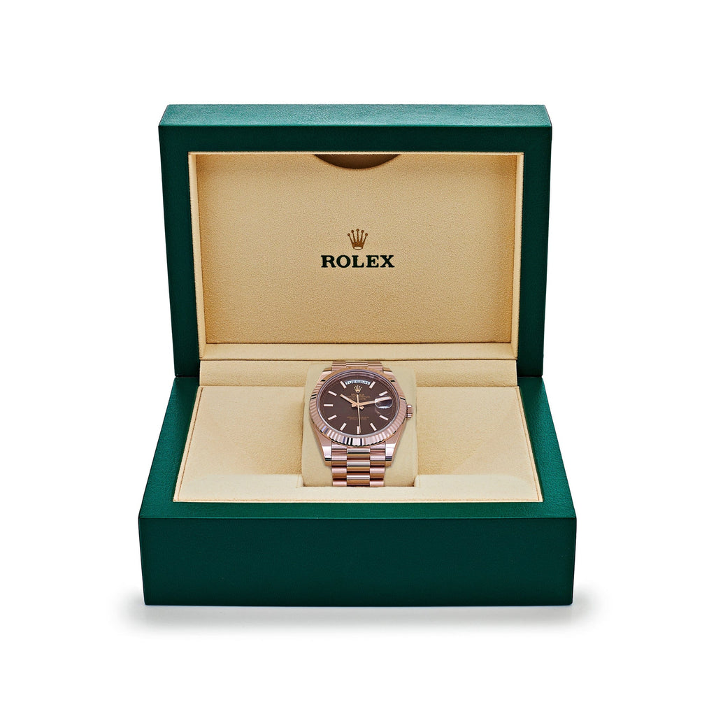 Lorin Daydate 235 40mm Rose Gold Chocolate