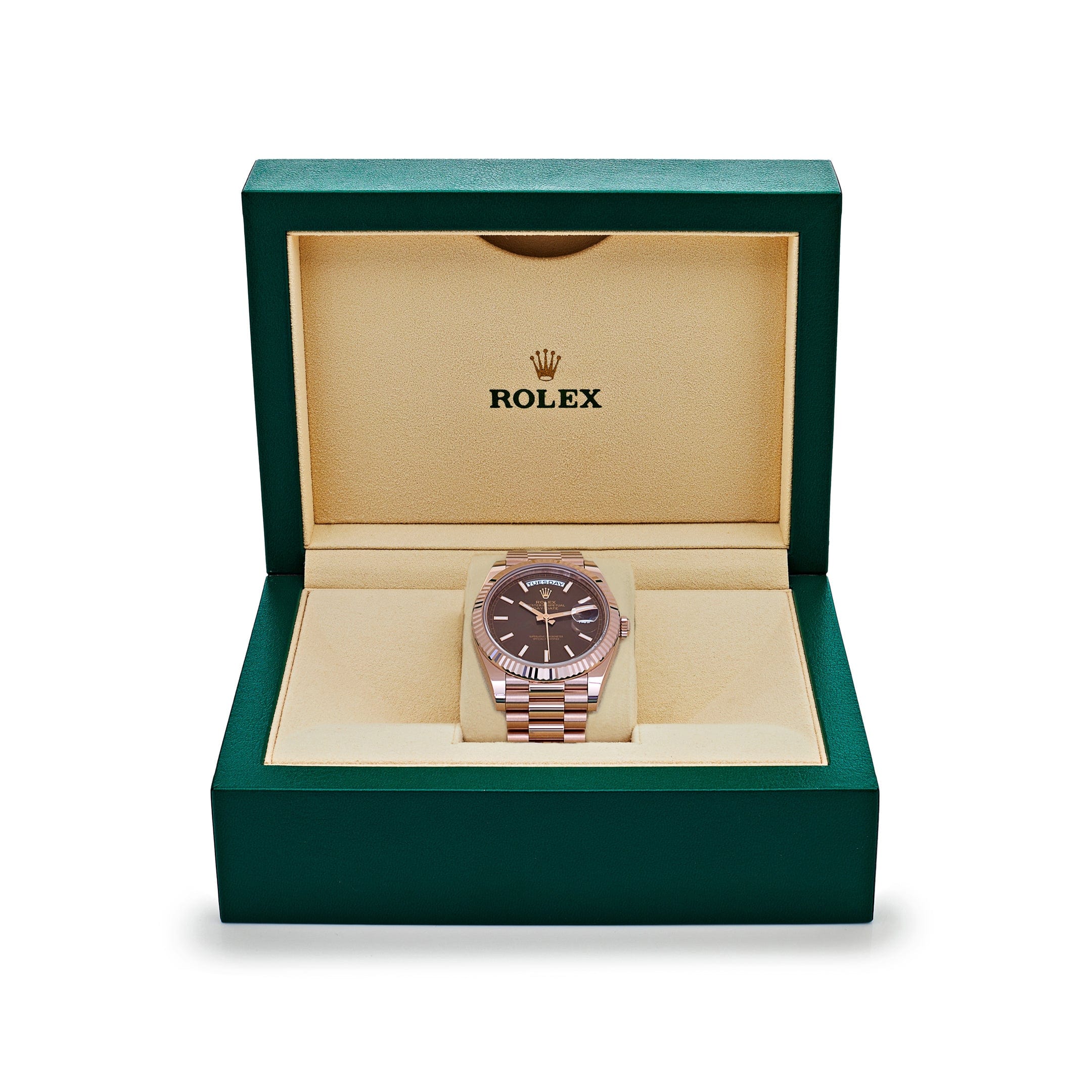 Lorin Daydate 235 40mm Rose Gold Chocolate