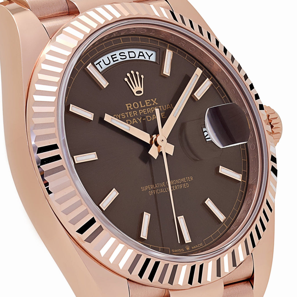 Lorin Daydate 235 40mm Rose Gold Chocolate