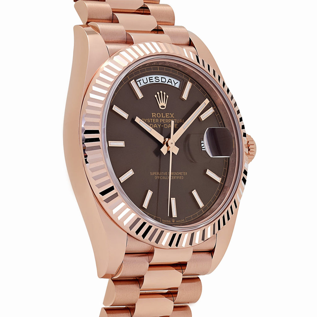 Lorin Daydate 235 40mm Rose Gold Chocolate