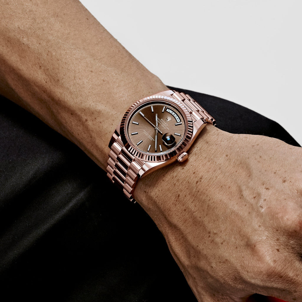 Lorin Daydate 235 40mm Rose Gold Chocolate
