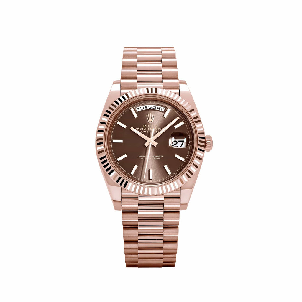 Lorin Daydate 235 40mm Rose Gold Chocolate