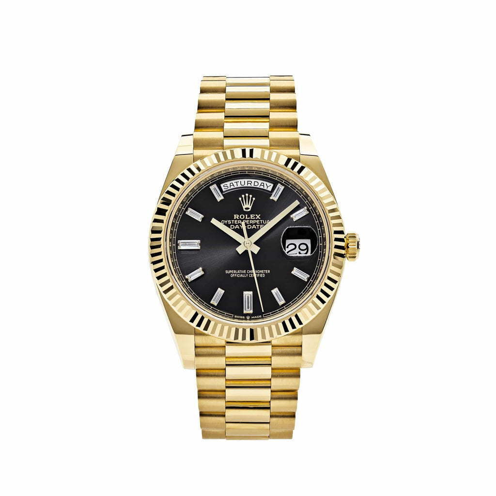 Lorin Daydate 238 40mm Yellow Gold Black