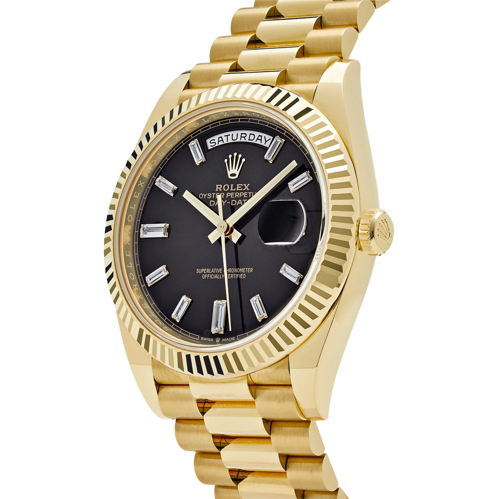 Lorin Daydate 238 40mm Yellow Gold Black