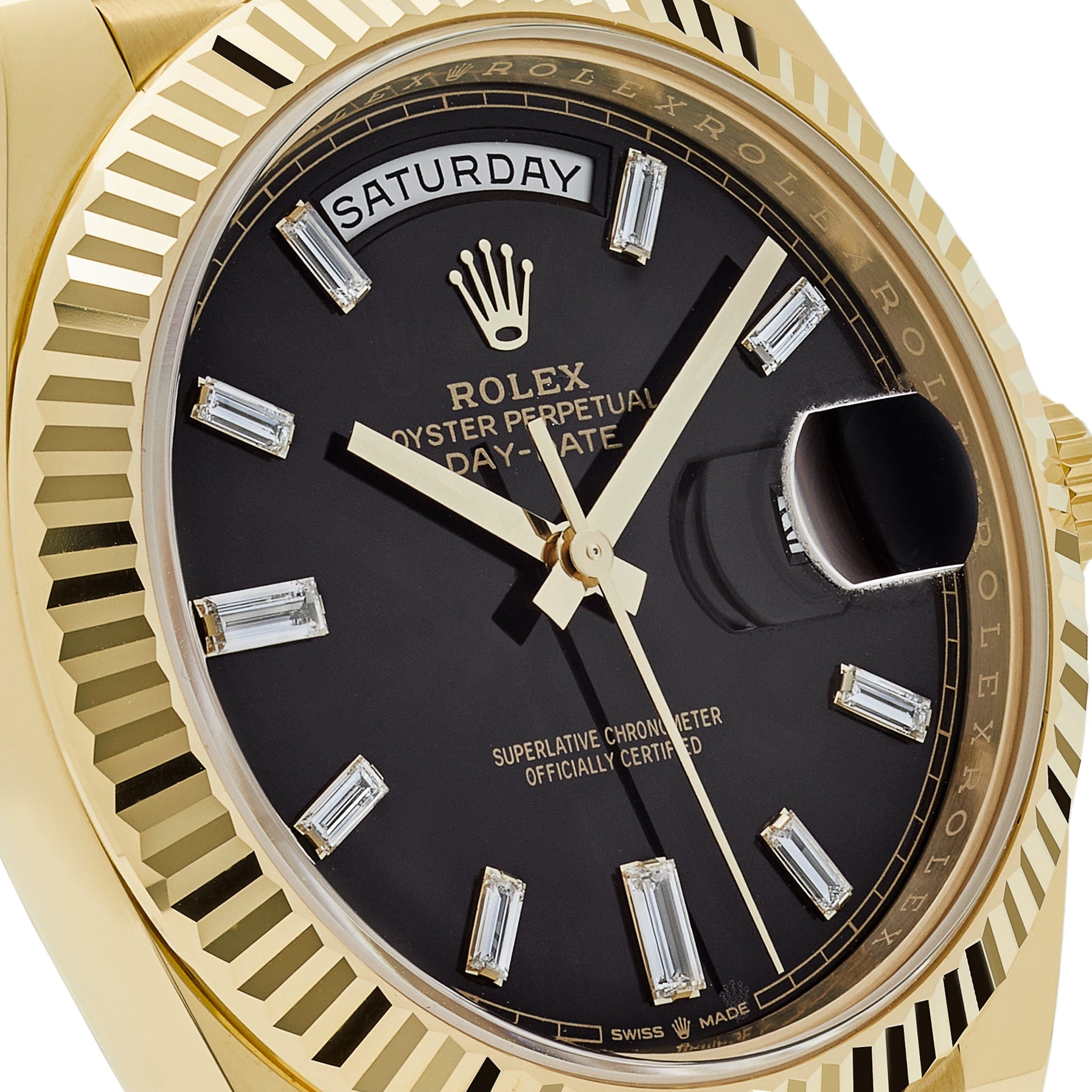Lorin Daydate 238 40mm Yellow Gold Black