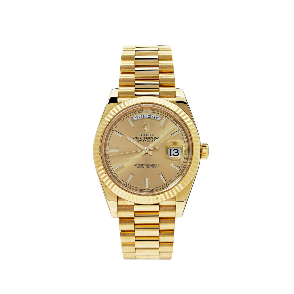 Lorin Daydate 238 40mm Yellow Gold Champagne