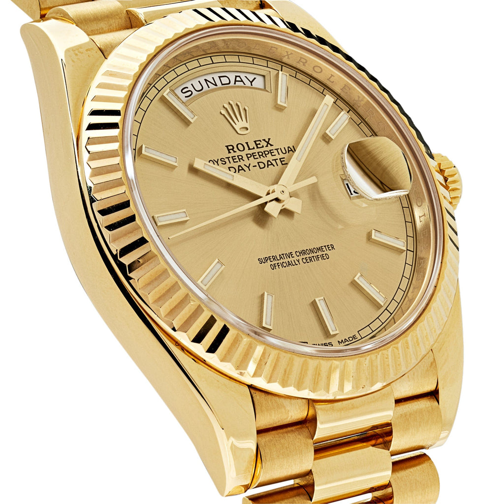 Lorin Daydate 238 40mm Yellow Gold Champagne