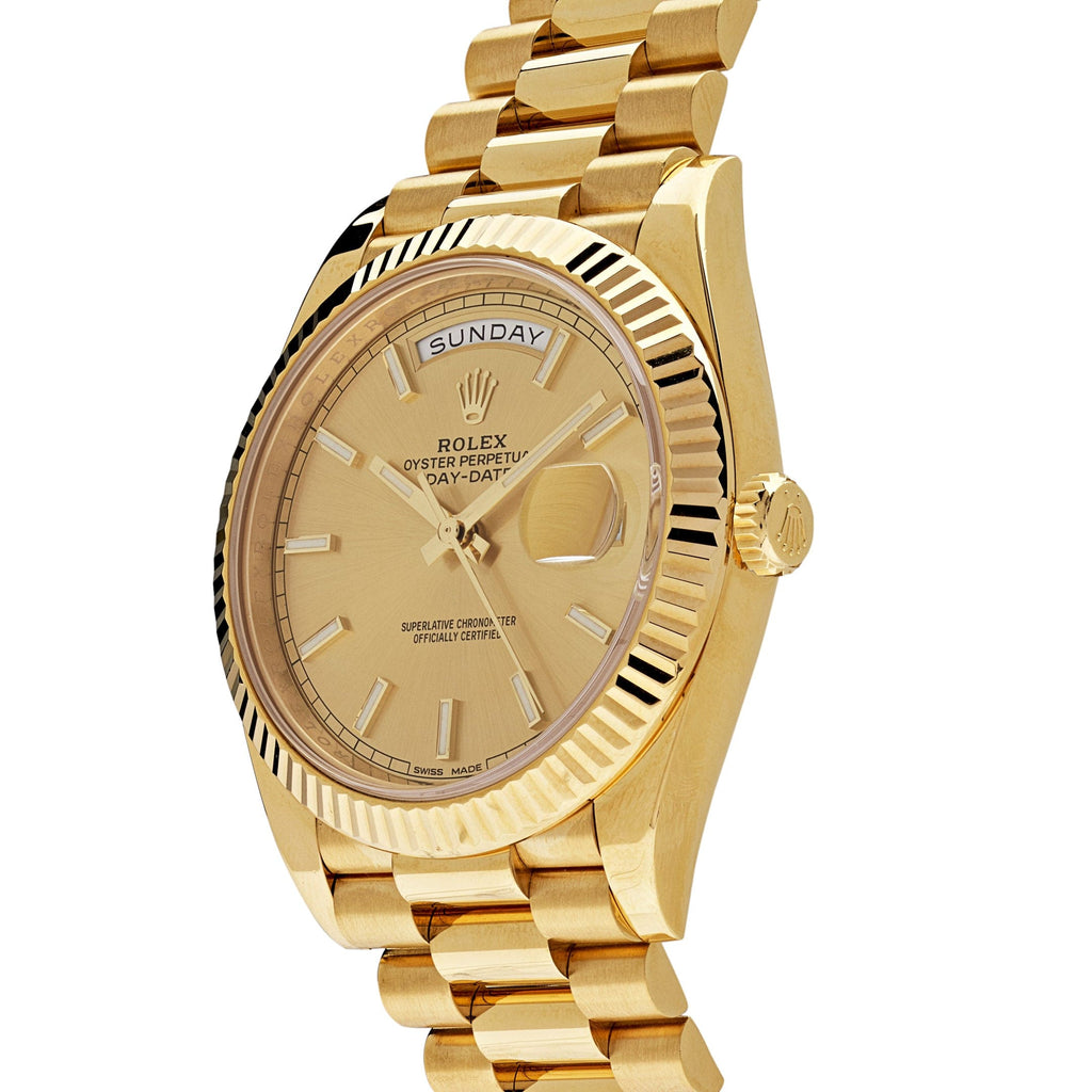 Lorin Daydate 238 40mm Yellow Gold Champagne